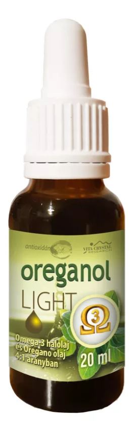 Vita crystal oregano olaj+omega 3 halolaj 20 ml